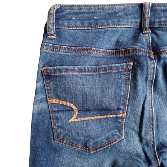 AMERICAN EAGLE Hi-Rise Jegging Crop Super Stretch - Picture 8 of 10